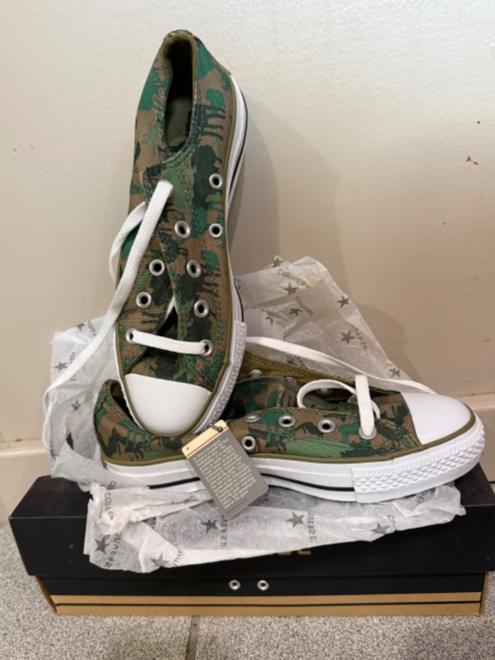 Converse ChuckTaylor Moose Camo pattern